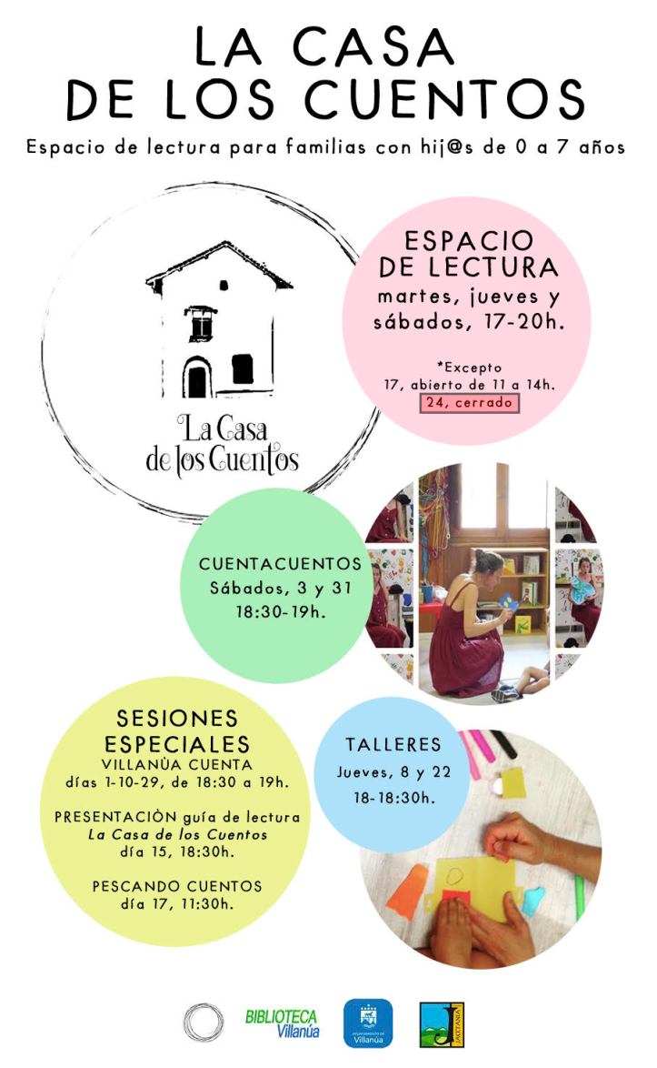 programación la casa de los cuentos